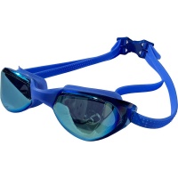 Очки для плавания взрослые зеркальные (синие) E33119-1
